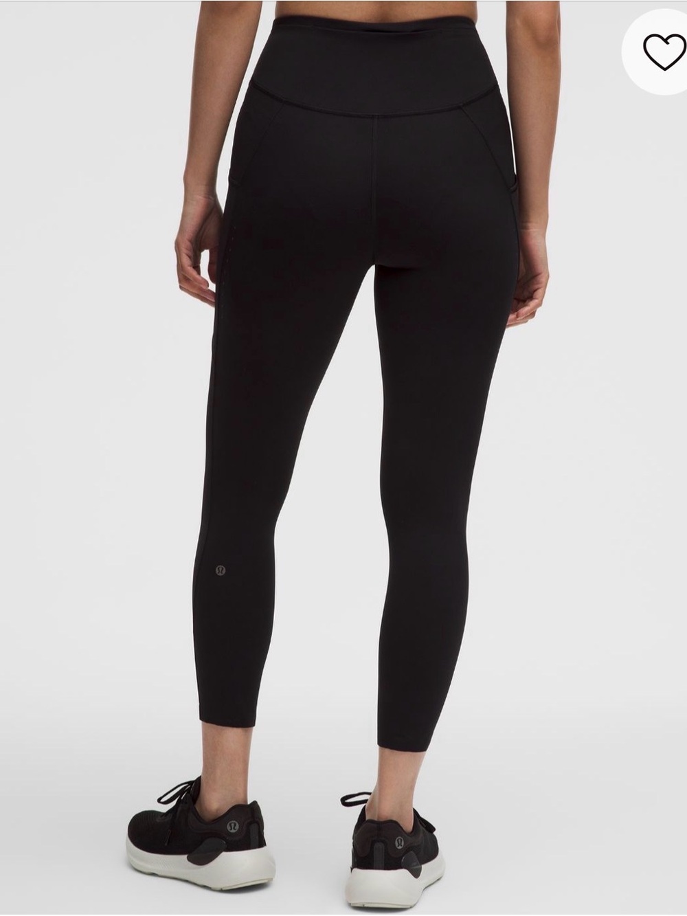 Lululemon Fast and Free High Rise Tight - 25” black